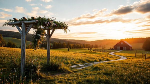 Découverte des saveurs du terroir pour un mariage champêtre au Québec