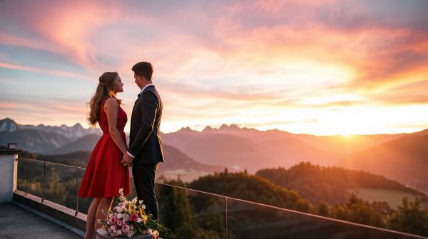Les meilleures stratégies pour une demande en mariage sur rooftop en Suisse