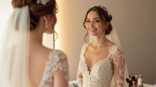 Obtenez une maîtrise unique du maquillage mariée